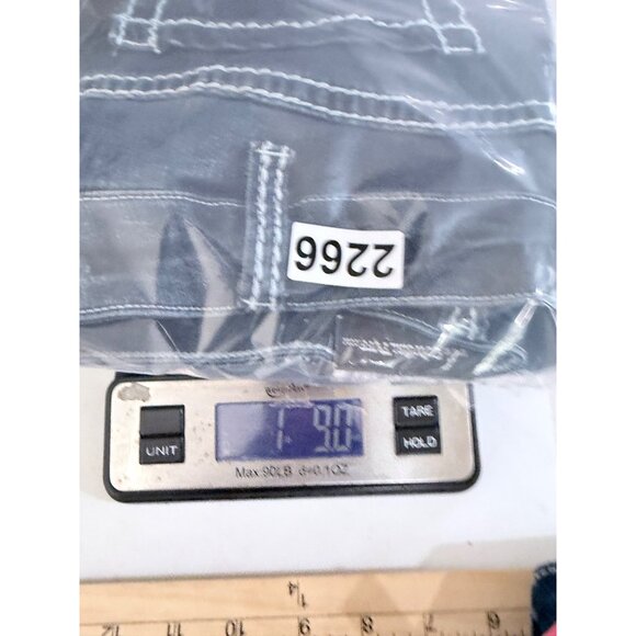 Cowgirl Tuff Co. Womens Bootcut Jeans W28 L33 Edgy Style Stretch Dark Wash Blue - Picture 14 of 14